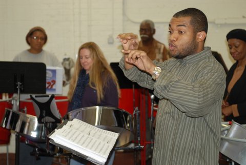 The Steel Band (Tenant) at Practice